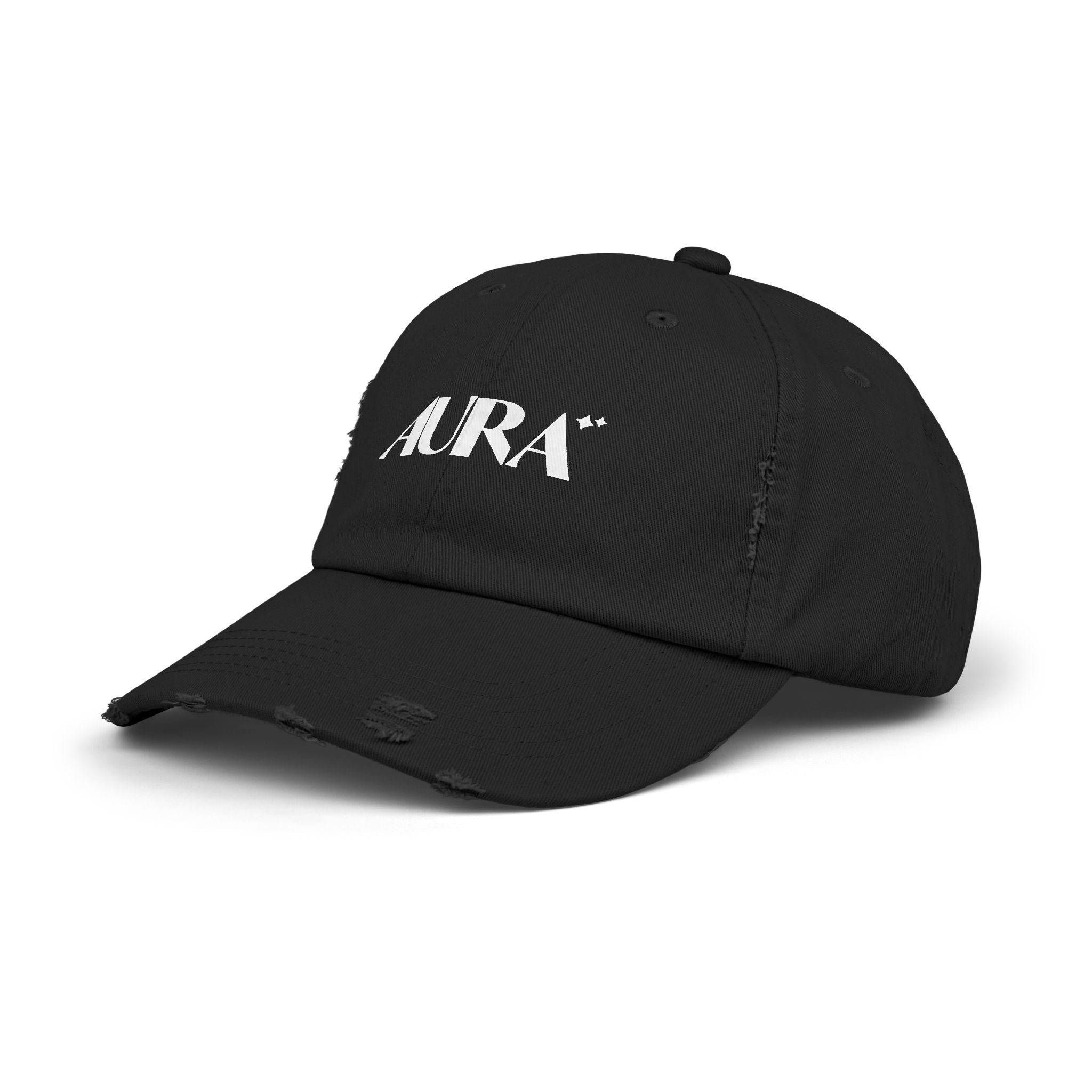 AURA Distressed Baseball Cap
