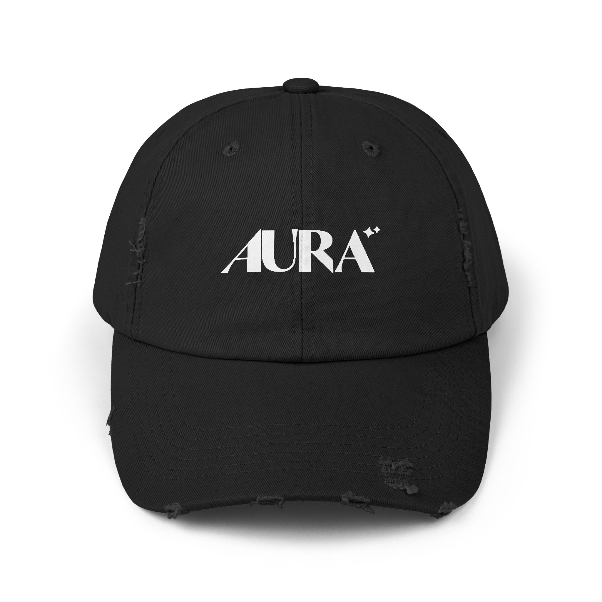 AURA Distressed Baseball Cap