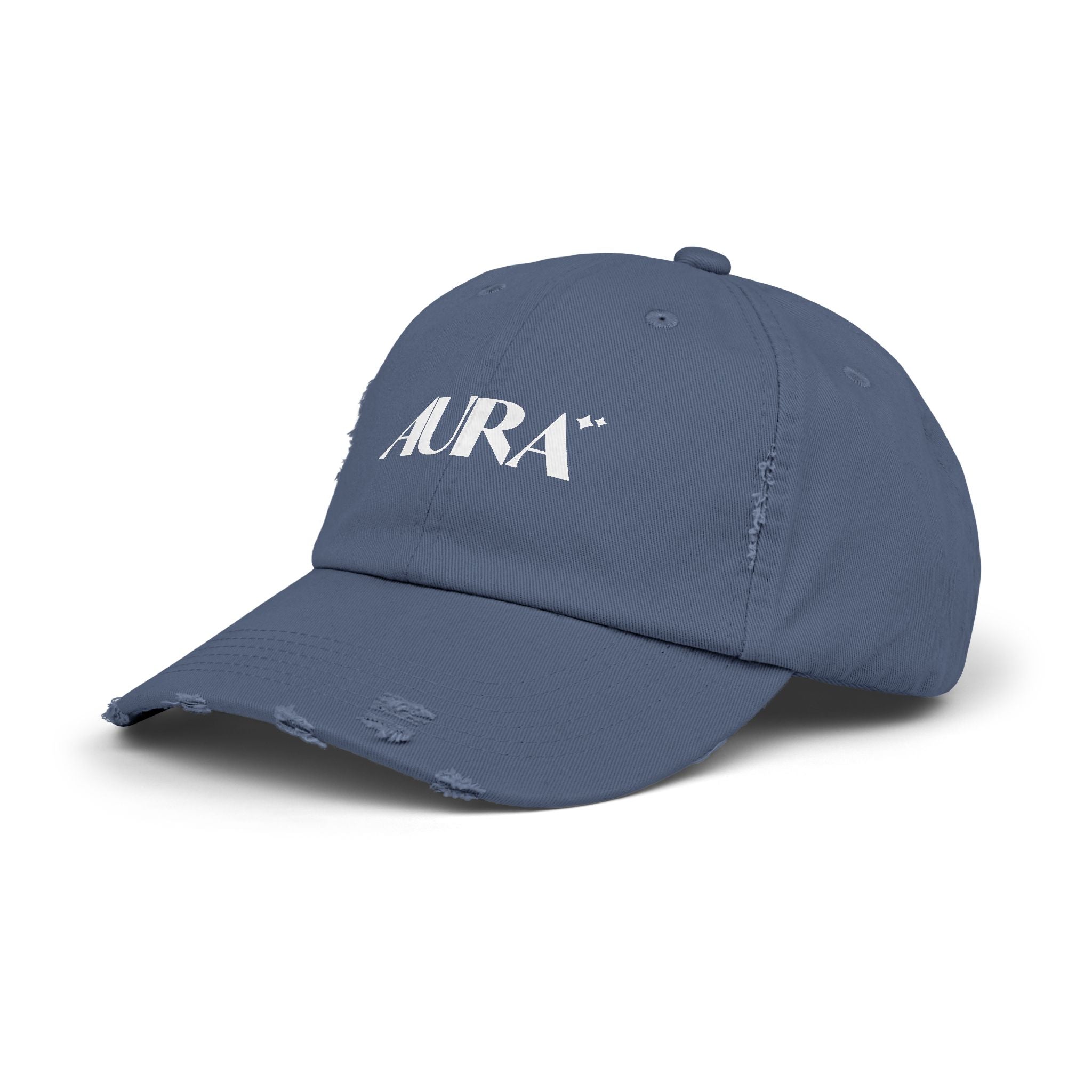 AURA Distressed Baseball Cap
