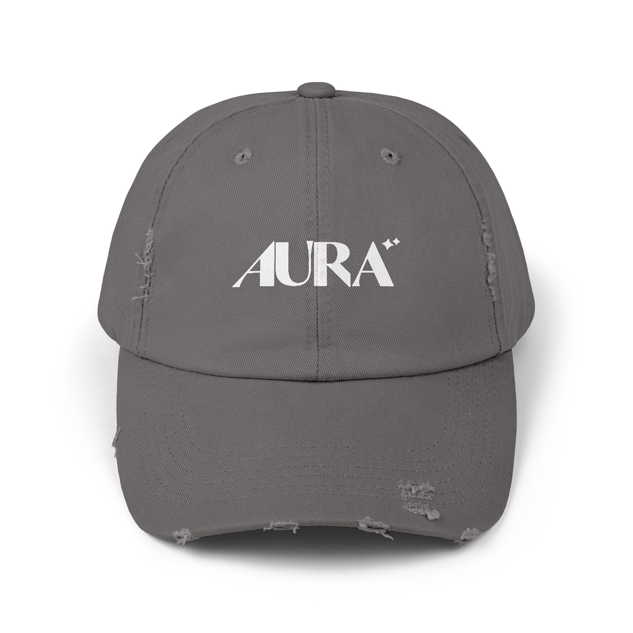AURA Distressed Baseball Cap