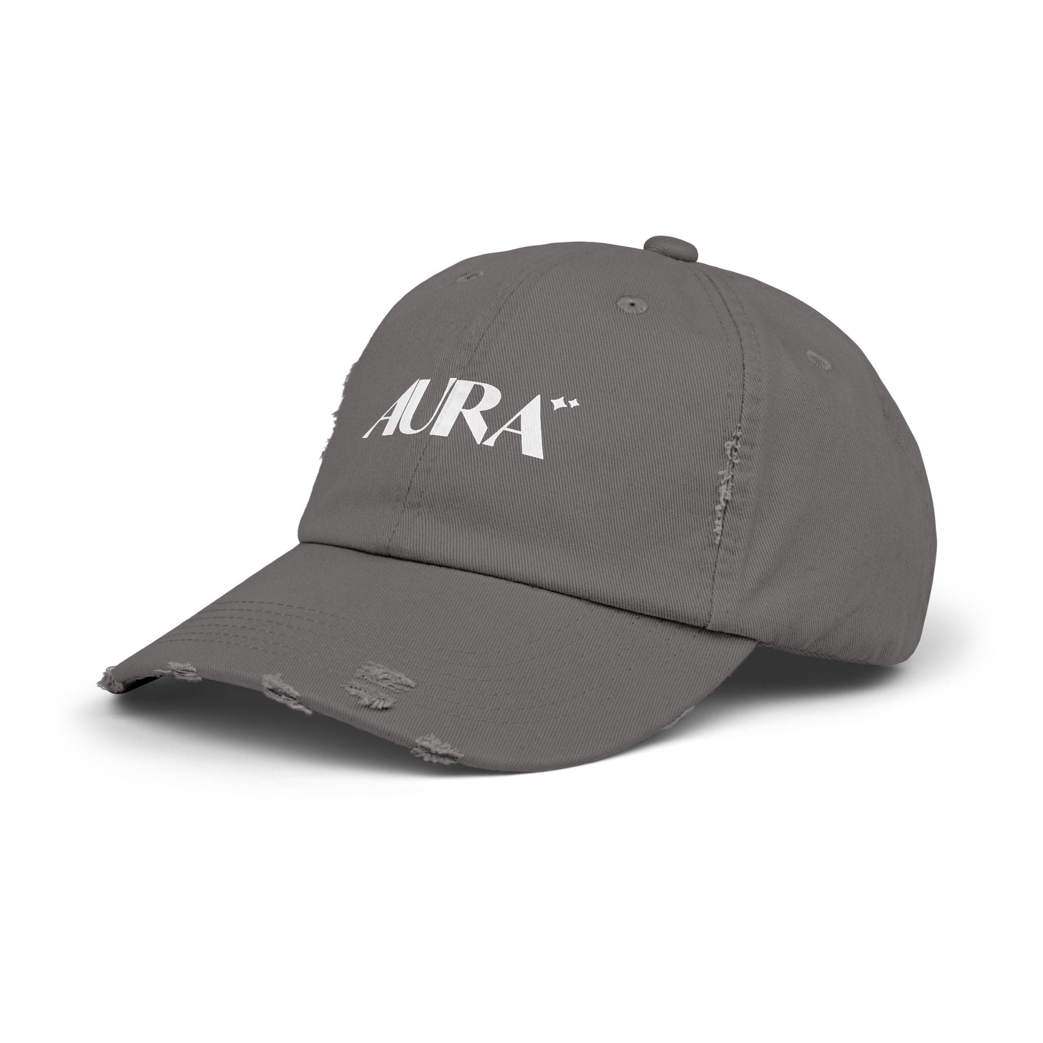 AURA Distressed Baseball Cap